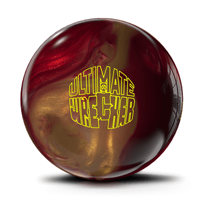 Roto Grip Ultimate Wrecker bowling ball featuring Wrecker symmetrical core with A.I. Core technology and Pure-Response hybrid reactive coverstock, factory Power Edge finish, medium-high flare potential, clean through the fronts with strong mid-lane read and angular backend, ideal for medium oil and medium-length patterns with versatility as a step-up from Hustle or step-down from high-end balls