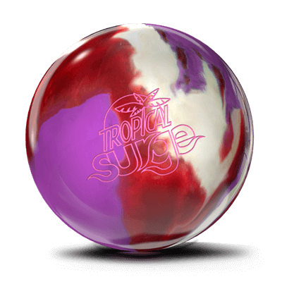 STORM TROPICAL SURGE Red-White-Purple BOWLING BALL