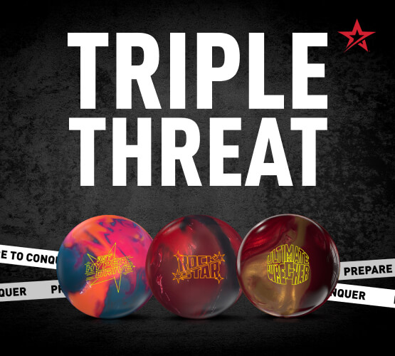 Roto Grip RST Hyperdrive, Rockstar, and Ultimate Wrecker Bowling balls
