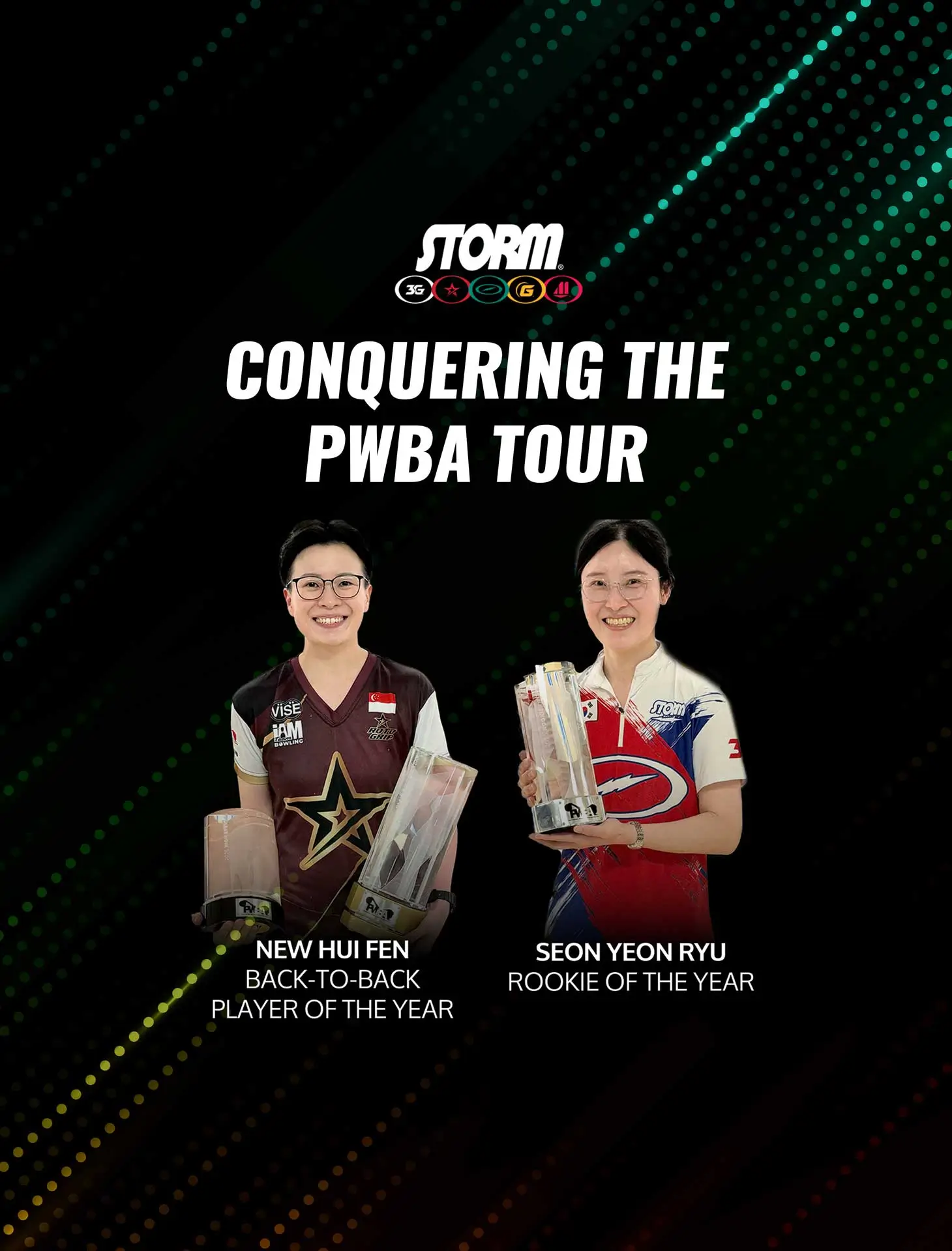 PWBA Player of the Year and Rookie of the Year 2026