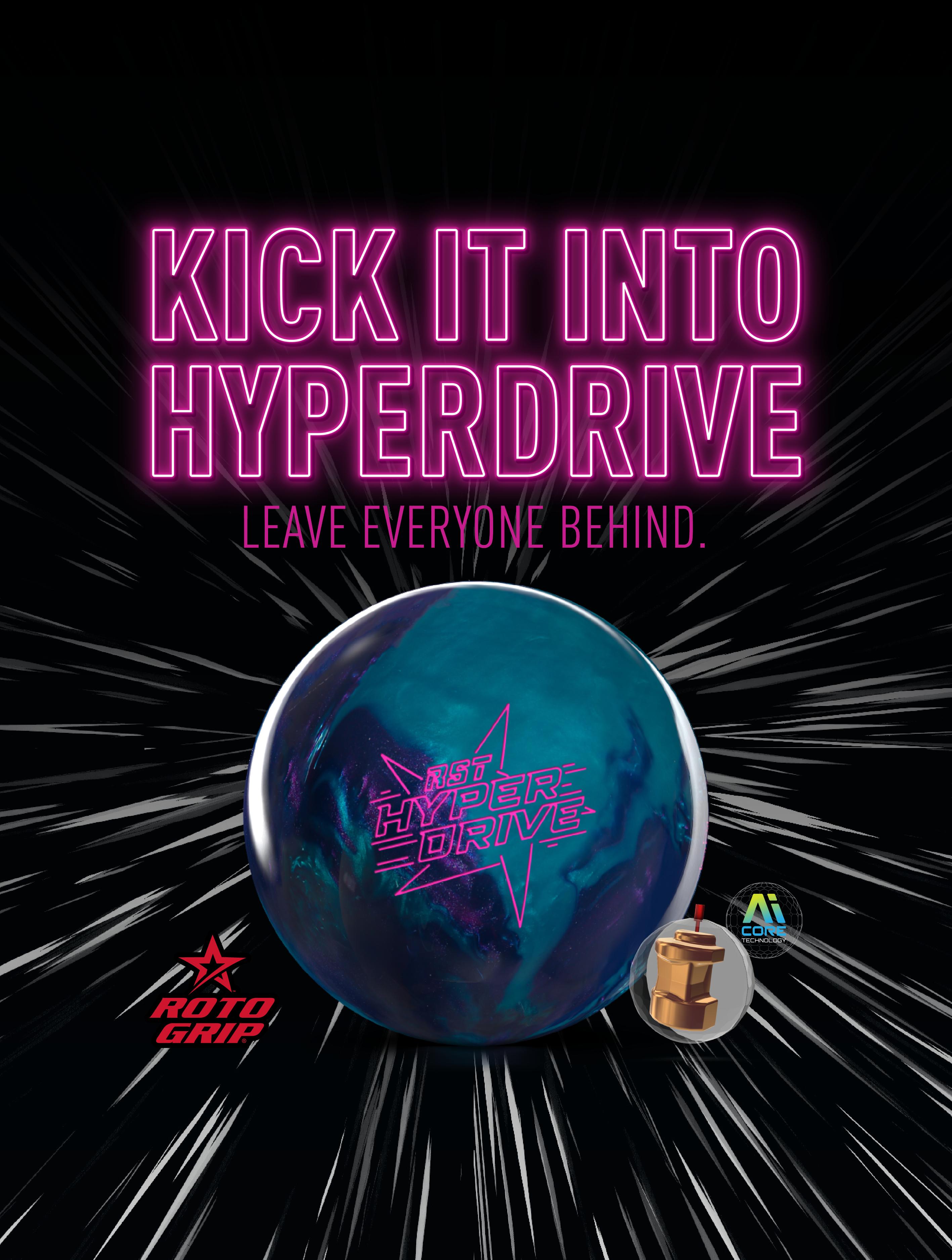 Roto Grip RST Hyperdrive Pearl Bowling Ball