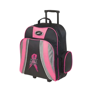 1-Ball Rascal Roller bowling bag in black and pink