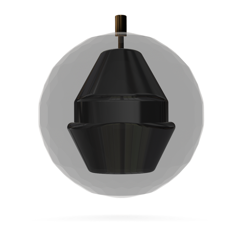 High differential symmetric Blast A.I. bowling ball core weight block by 900 Global