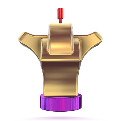 Morph-Wing asymmetric bowling ball core weight block by Roto Grip