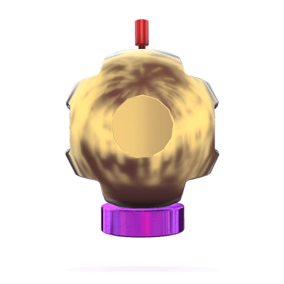 High RG high differential Rondure MaxD bowling ball core weight block by Roto Grip