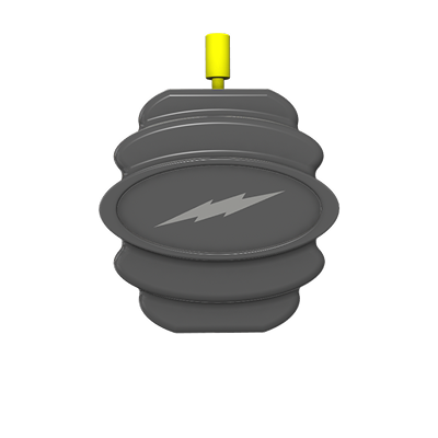 Low RG symmetric Element Tour A.I. bowling ball core weight block by Storm Bowling Products